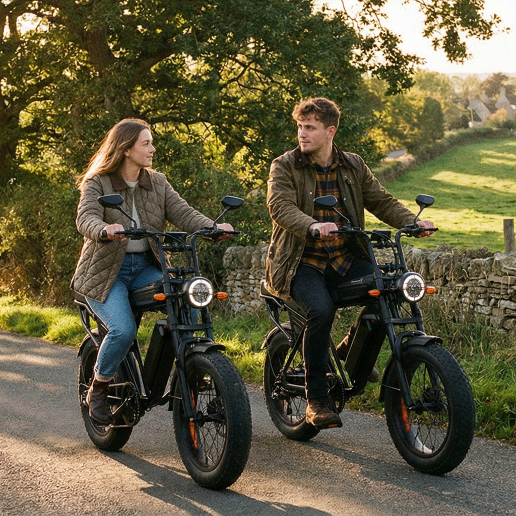 Aairsk X5 20" Electric City EBike for Adults, Fat Tire Ebike, 250W High Speed Brushless  Motor, Removable 48V 15Ah Battery, Shimano 7-Speed, LCD Display with Card Access, Complimentary accessories