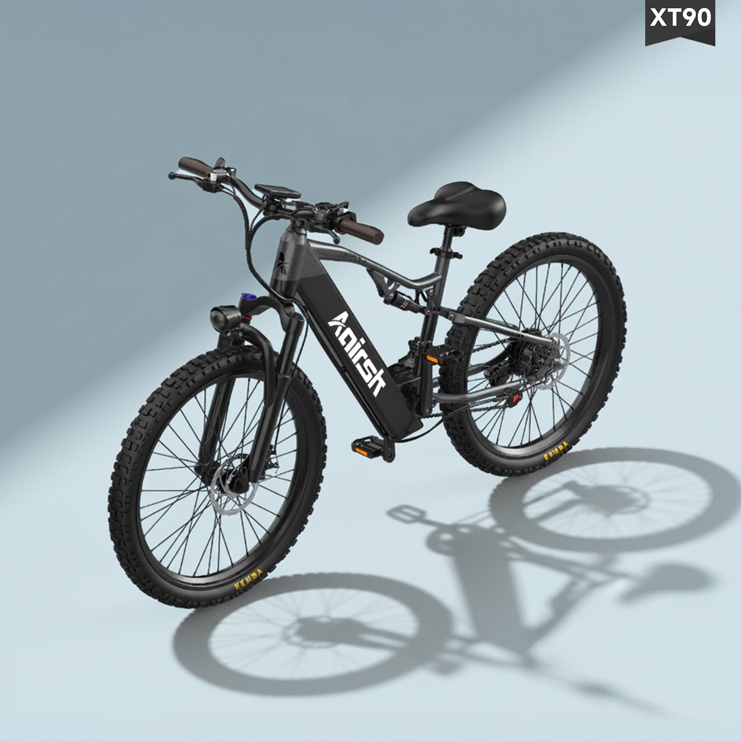 Aairsk XT90 26" Elcykel med Fuld Affjedring Peek 1500W Motor 28MPH Elcykel til Voksne