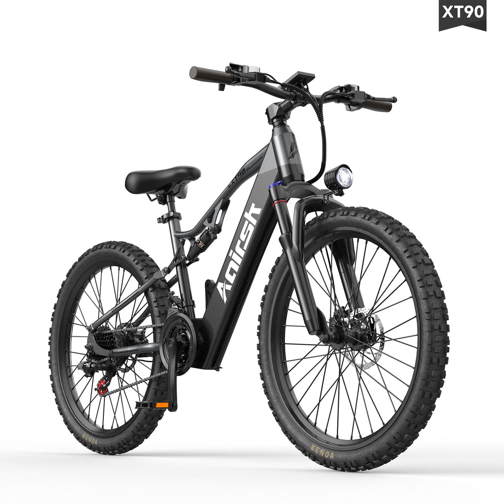 Aairsk XT90 26" Elcykel med Fuld Affjedring Peek 1500W Motor 28MPH Elcykel til Voksne