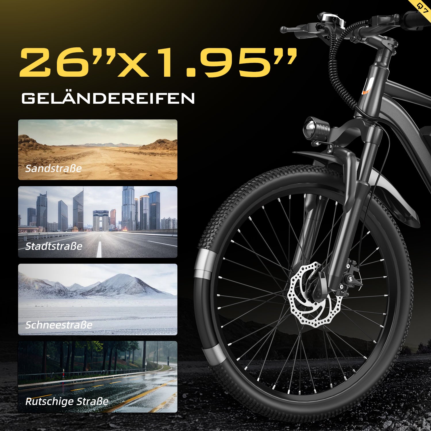 Aairsk Q7 26'black